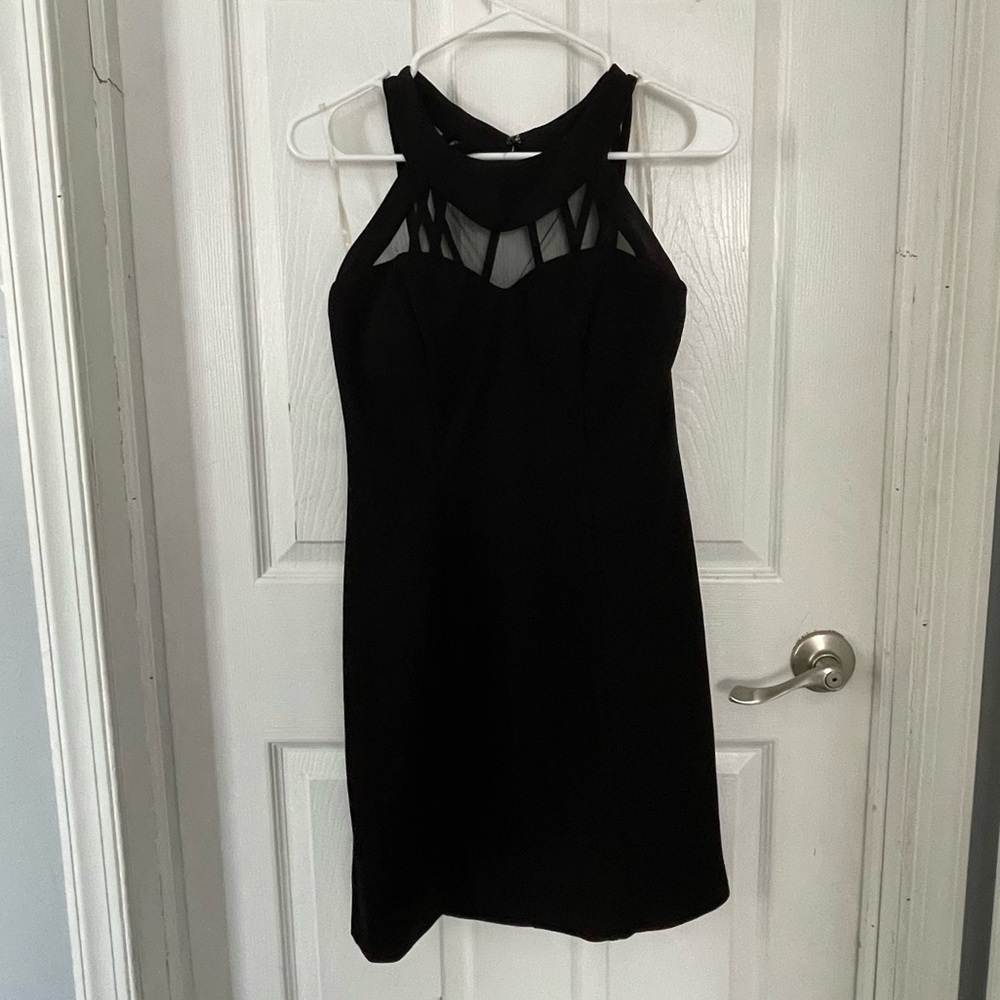 Speechless sleeveless black mini dress, size 11